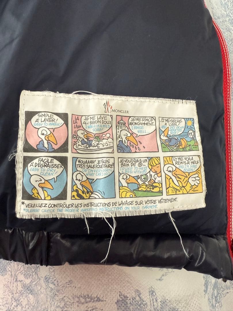MONCLER ネイビーダウンジャケット80 ベビー　キッズ