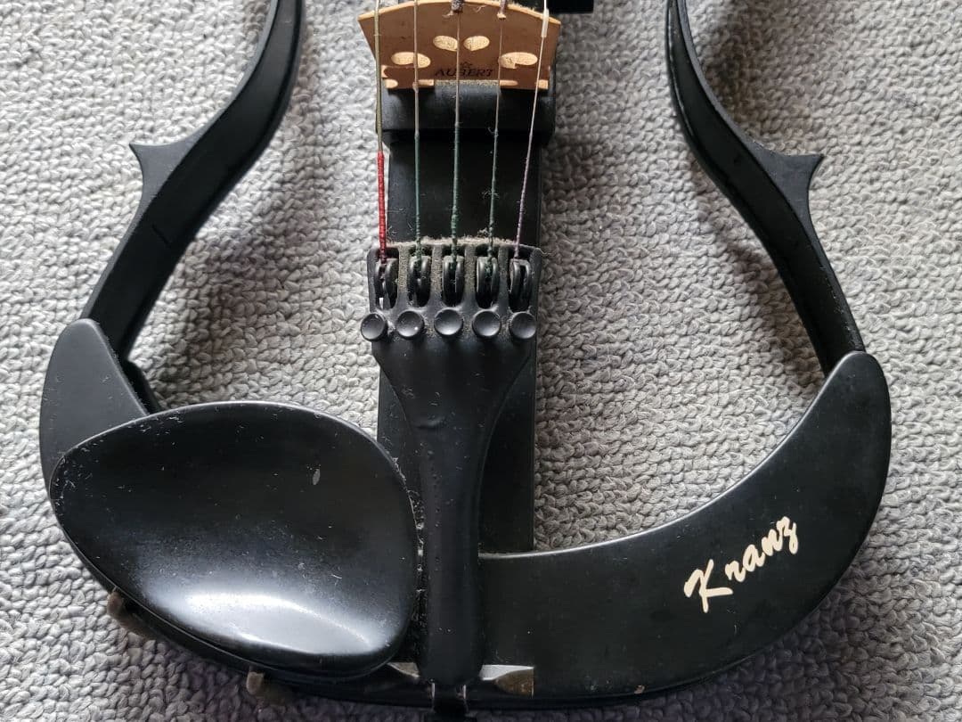 KRANZ エレクトリックバイオリン 5弦　ブラック