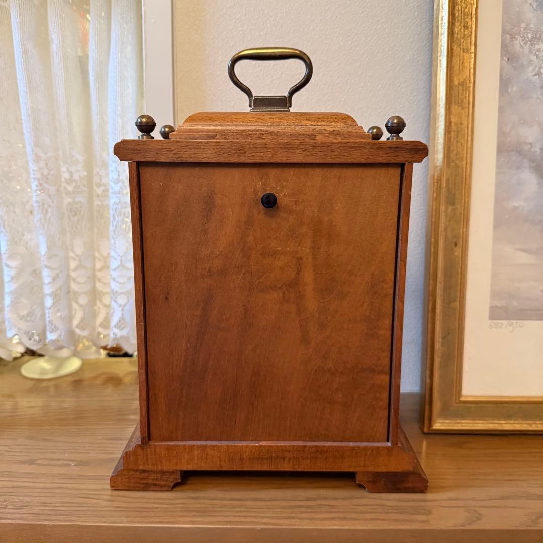 SEIKO 木製置時計 月齢表示付　ウェストミンスターウィッティントン　クロック