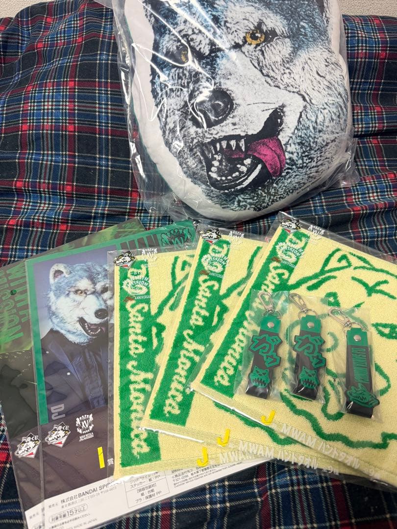 一番くじMAN WITH A MISSION サンちゃん9点セット