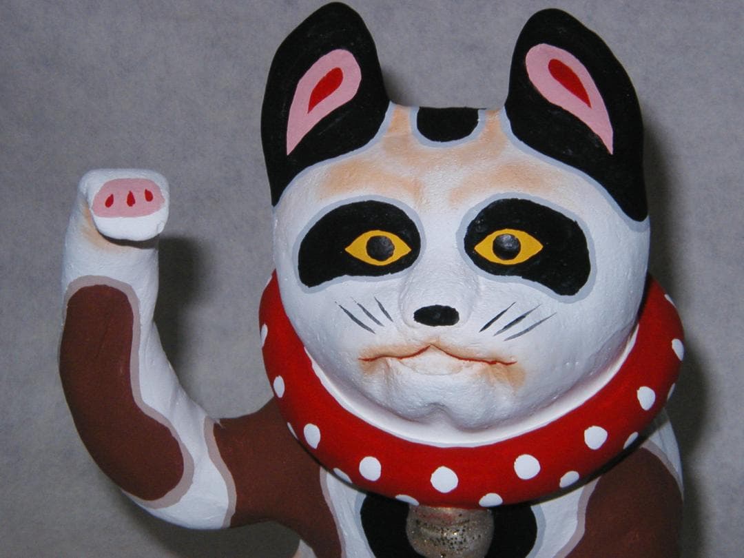 郷土玩具「小幡人形（招猫）」【 送料確認用出品 】