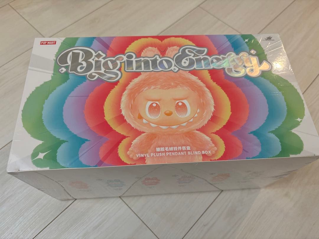 新品未開封　Big into Energy Labubu エナジーラブブ