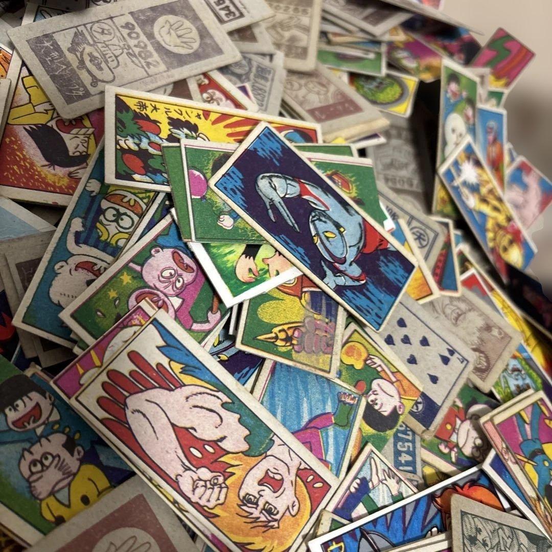 と*し様 昭和レトロ　メンコ　超大量　おそ松くん、鉄人28号、ハリマオ　オバQ