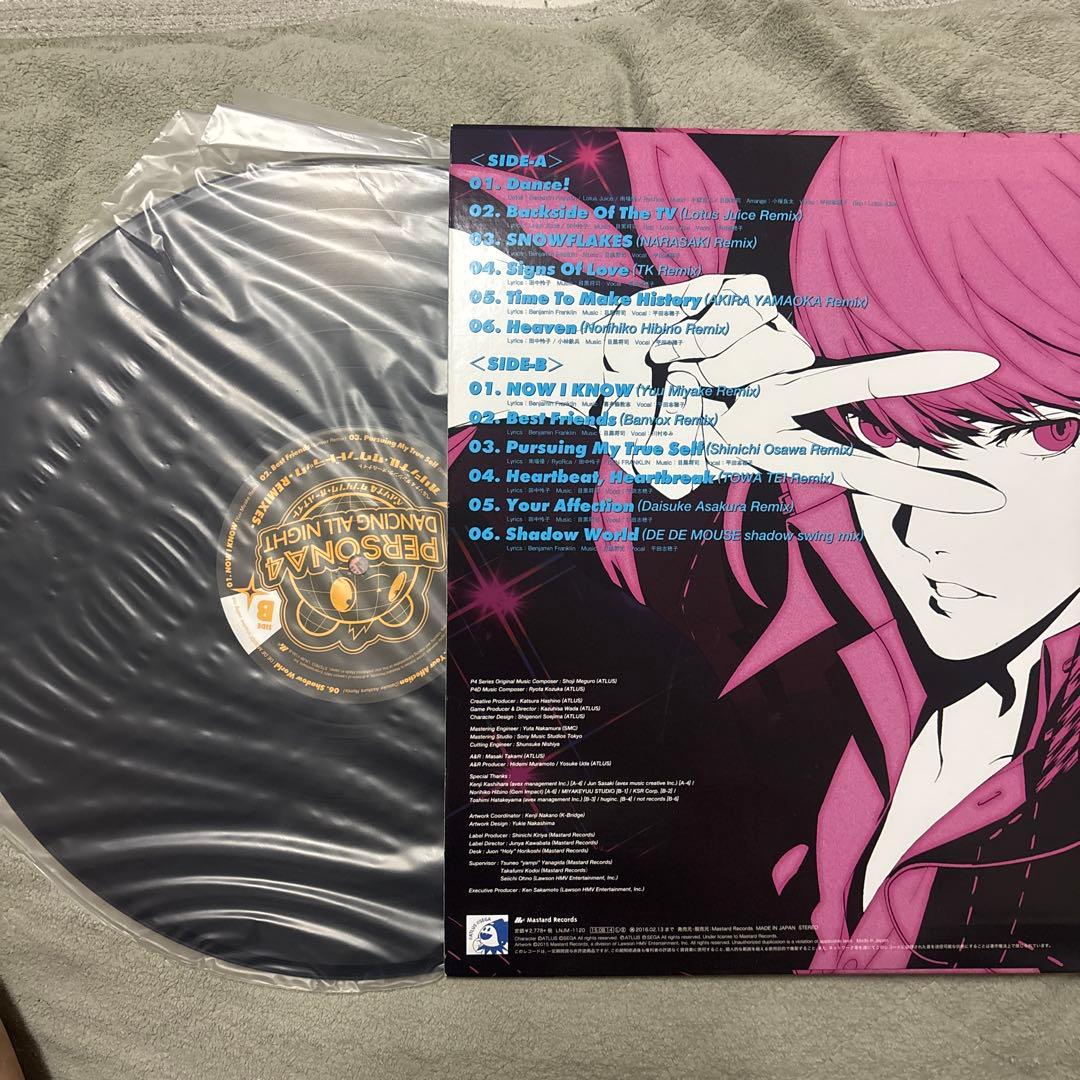 ペルソナ4 ダンシング・オールナイト　サウンドトラック　レコード