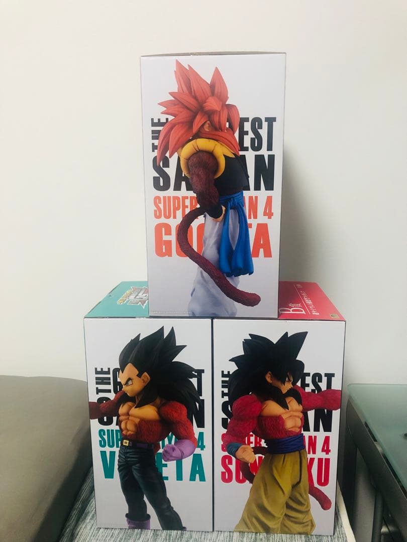 一番くじドラゴンボールthegreatestsaiyanフィギュア3体