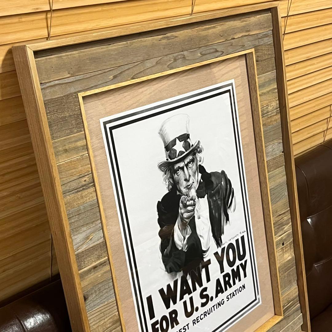 古材額縁　A2サイズポスターフレーム