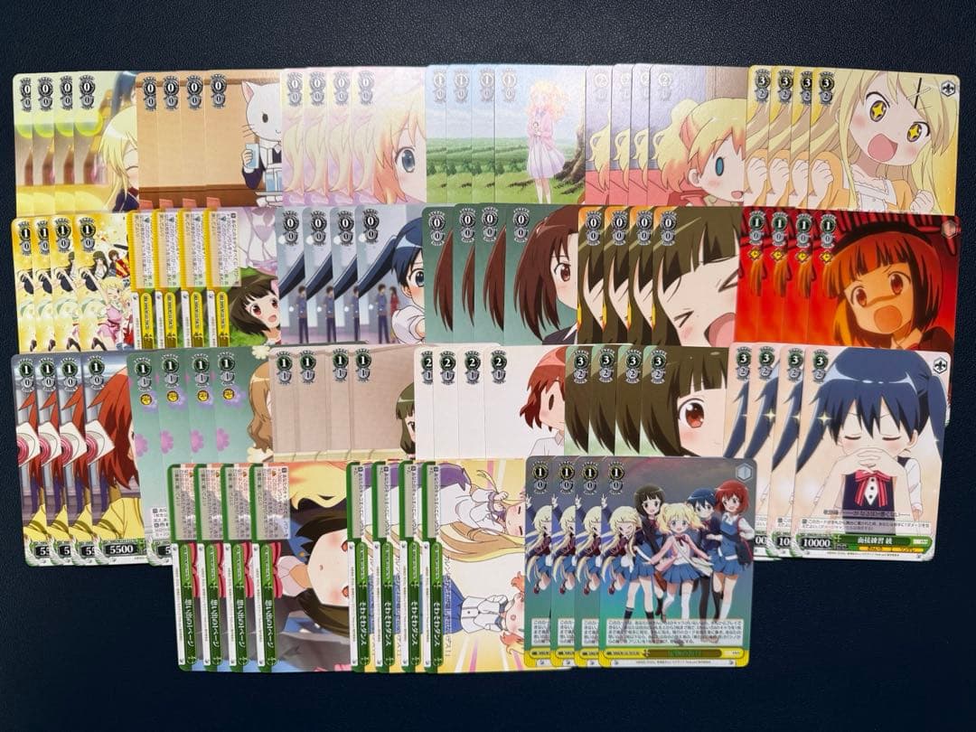 きんいろモザイク　RR以下4コン　TD4コン　先攻後攻マーカー付　a版