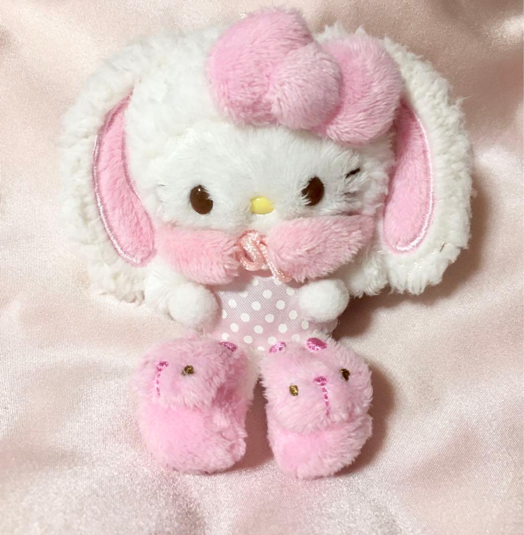 送料無料■ハローキティーぬいぐるみキーホルダー