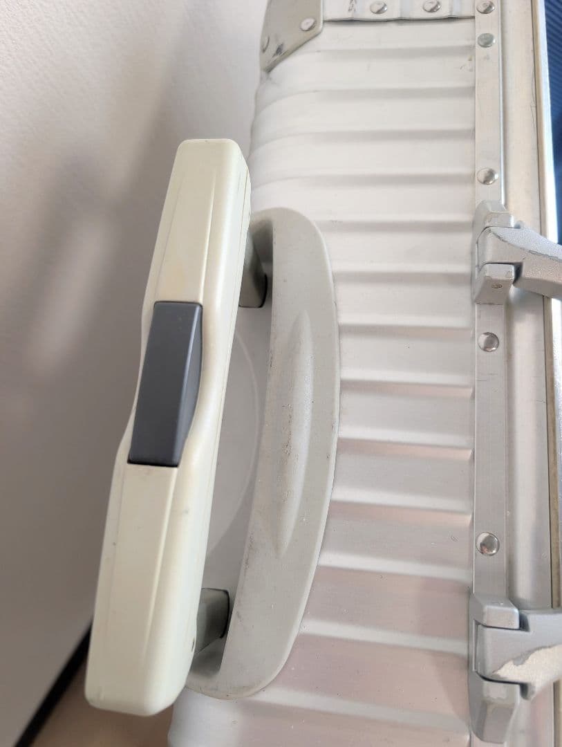 【良品】RIMOWA TOPAS シリーズ 104L 青ロゴ ホイール新品 4輪