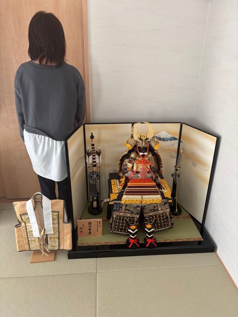 武者　徳川家康　端午の節句　全セット　鎧　兜