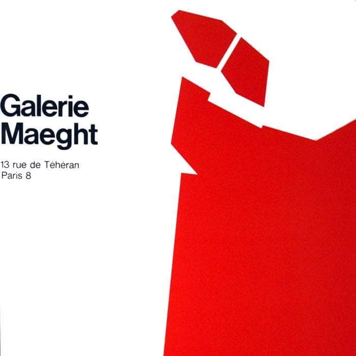 パブロ・パラツェロ（Pablo Palazuelo）Expositionポスター