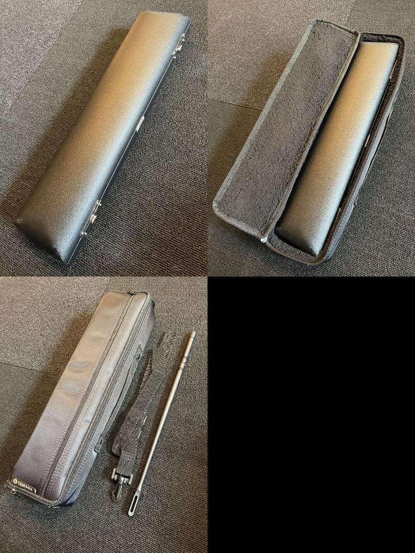 フルート　ヤマハ　YFL-412　極美品　頭部＆管：銀　FLUTE YAMAHA