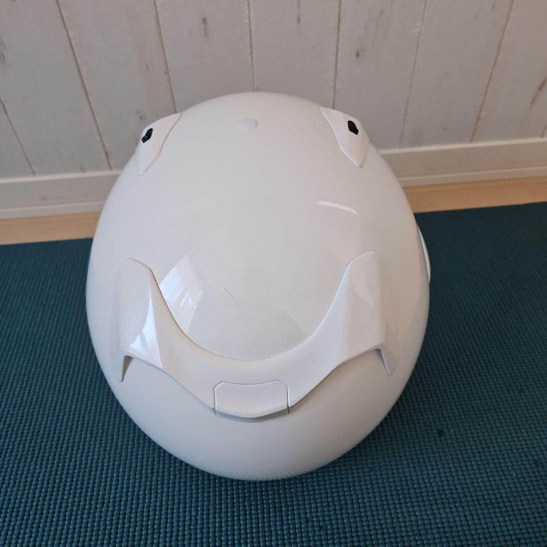 アライ Mサイズ　SZ-Gグラスホワイト ジェットヘルメット