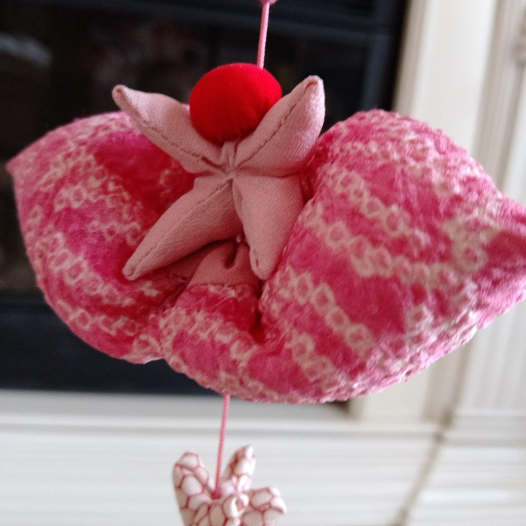 豪華　吊るし飾り　吊るし雛　下げもん7本 ちりめん細工　ハンドメイド　ひな祭り