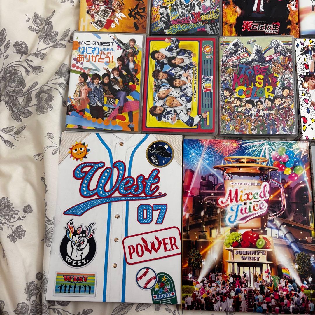 ジャニーズWEST WEST. DVD まとめ売り 15本
