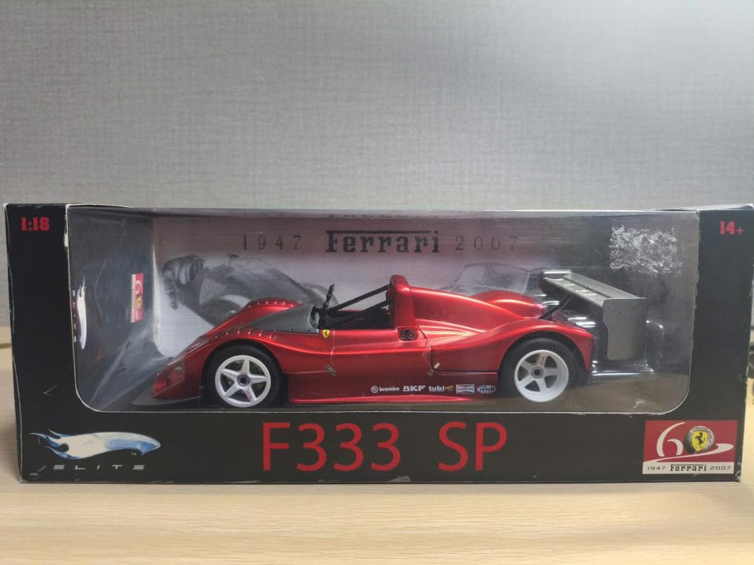 【新品未使用】Ferrari F333 SP 1/18 フェラーリ 限定品