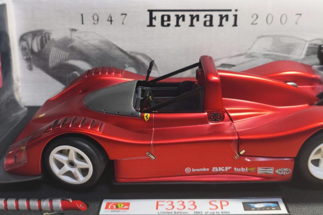 【新品未使用】Ferrari F333 SP 1/18 フェラーリ 限定品
