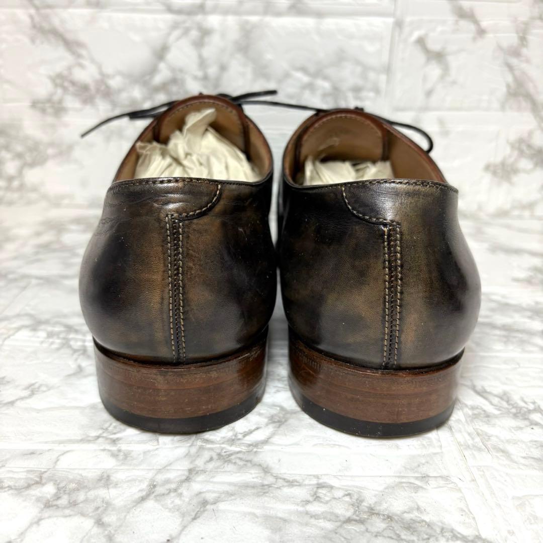 ベルルッティ　Berlti 革靴　レザー　ビジネスシューズ　パンチング