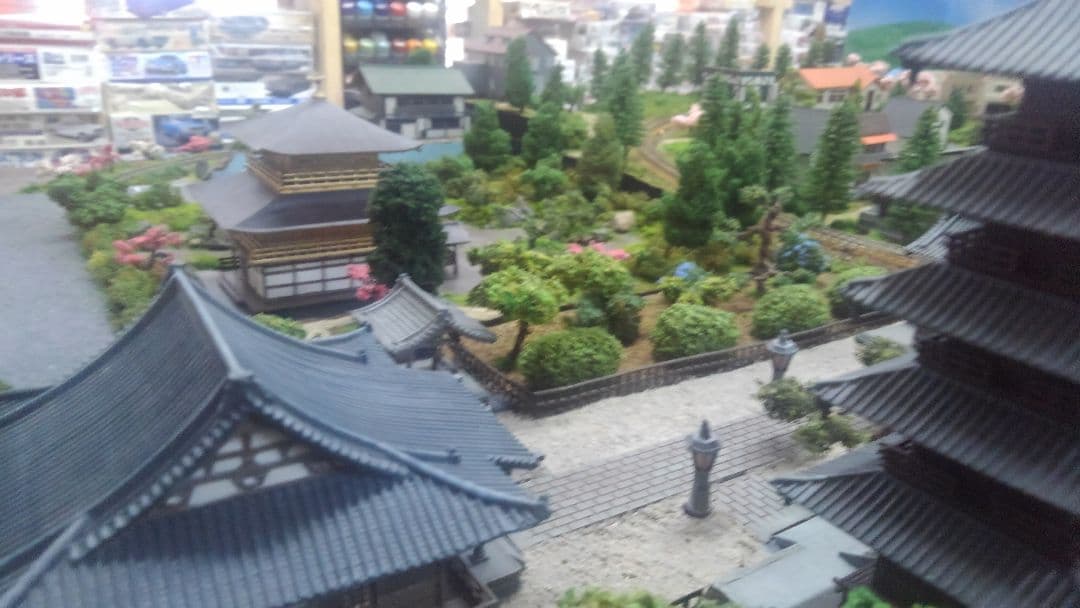 お寺、ジオラマ✨プラモデル✨１/１５０✨ハイクオリティ⚡お寺混合２点情景ジオラマ