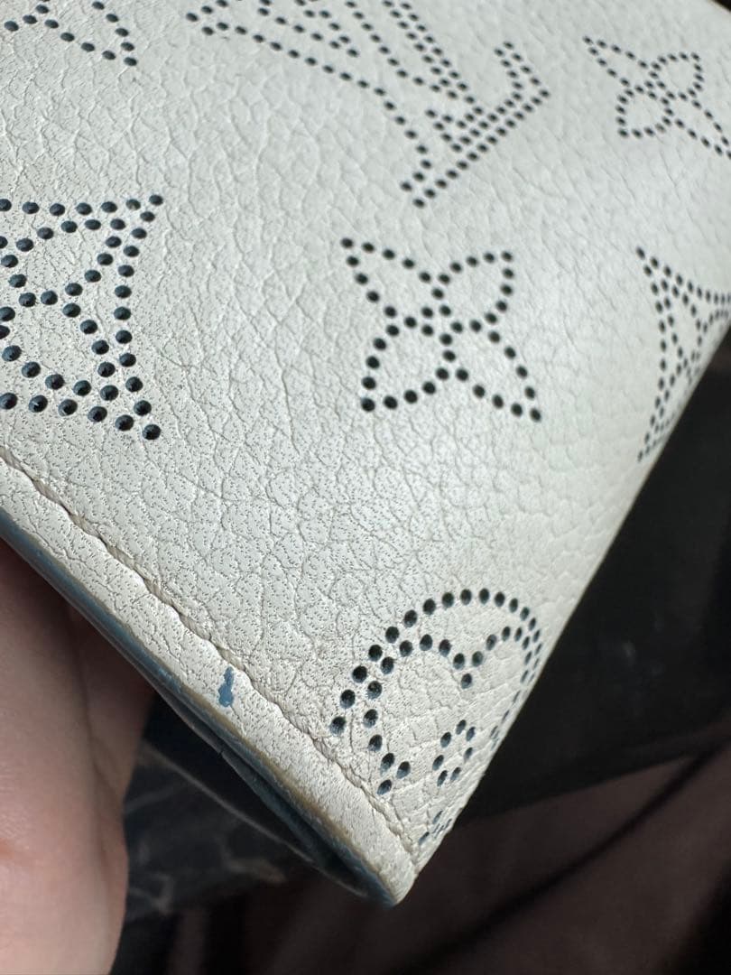 Louis Vuitton ミニウォレット ホワイト×ブルー