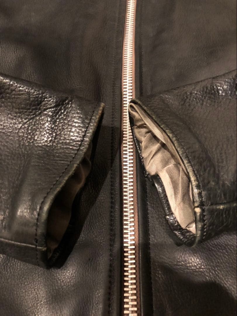 ADDICT CLOTHES シングルライダースジャケット