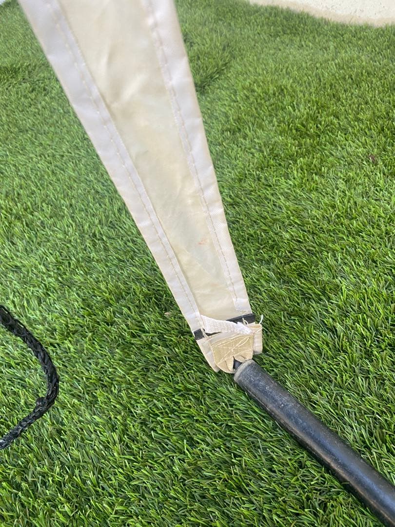 クイックプレイ サッカーゴール 4.9m×2.1m 2台セット 重り袋2個付き