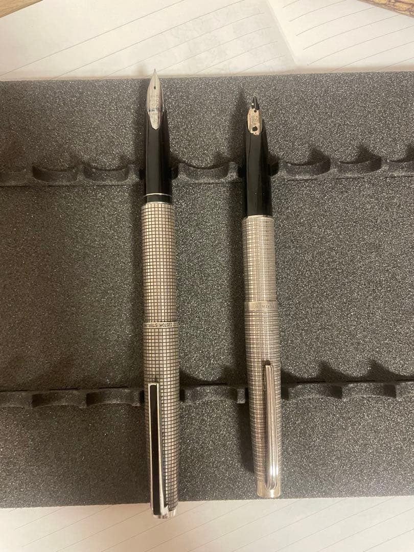 万年筆　スターリングシルバー　プラチナ　パイロット