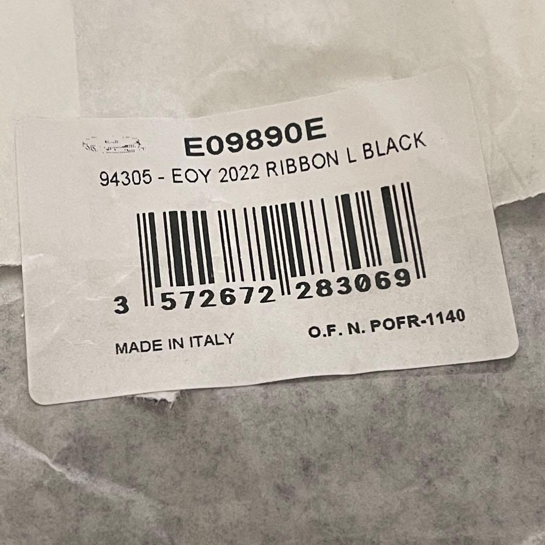 シャネル　ラッピングリボン　1ロール50メートル　2022ホリデー限定