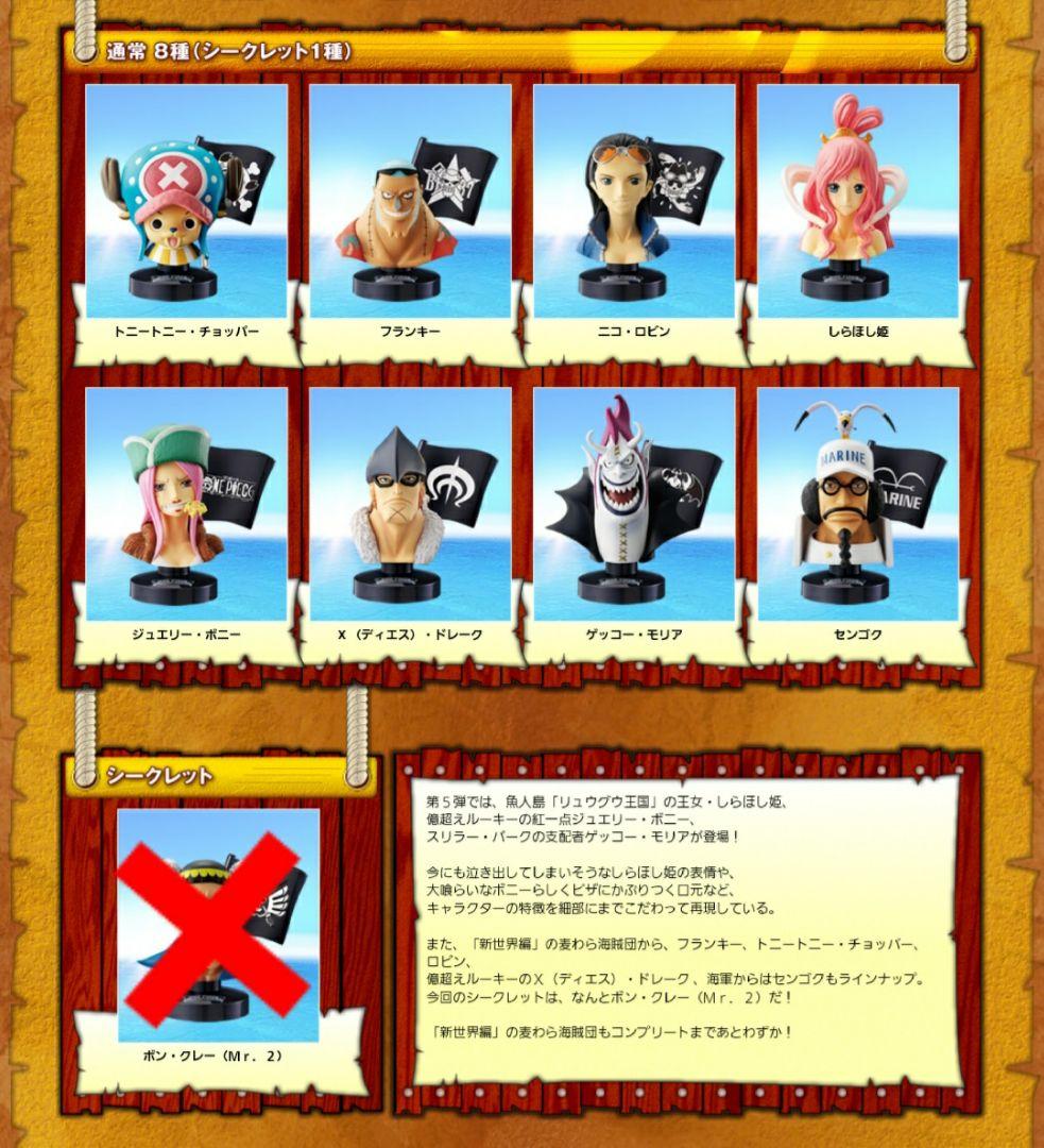 グレートディープコレクション ワンピース フィギュア  三大将  パンクハザード