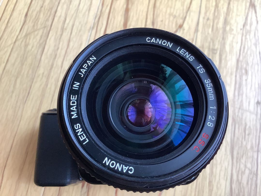 Canon FD TS 35mm F2.8 NEX-5 付属品セット