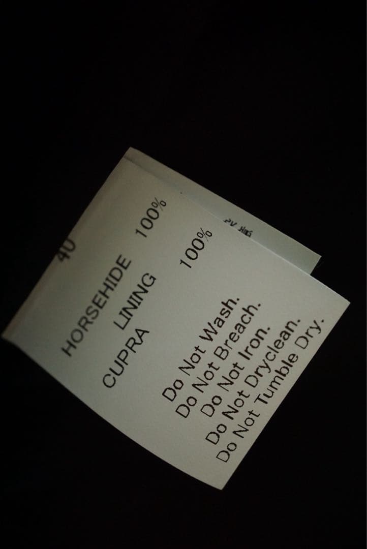 FINE CREEK＆Co. ノーカラー レザー ジャケット Bud 40