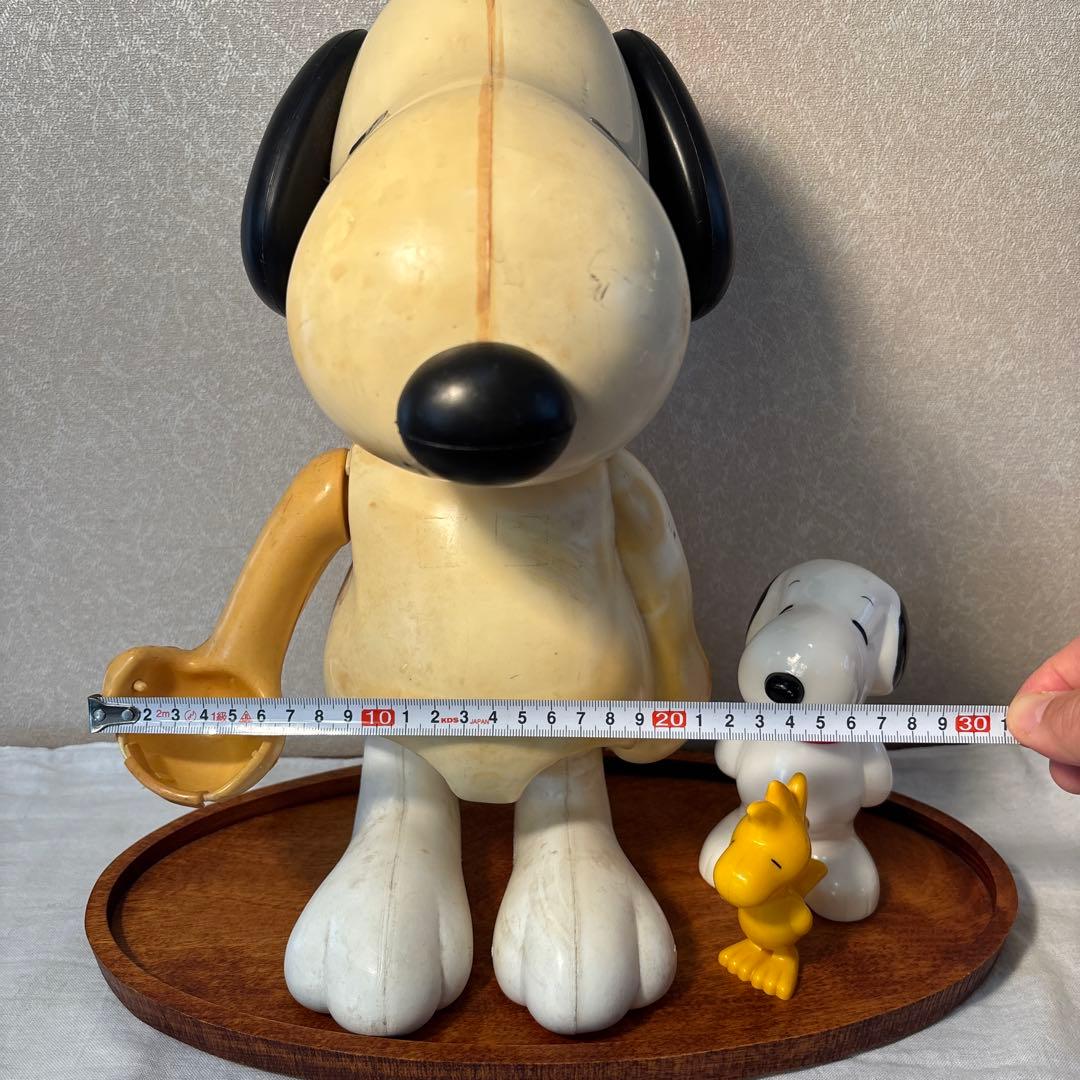 スヌーピー　ヴィンテージ ボーリングゲーム 大フィギュア