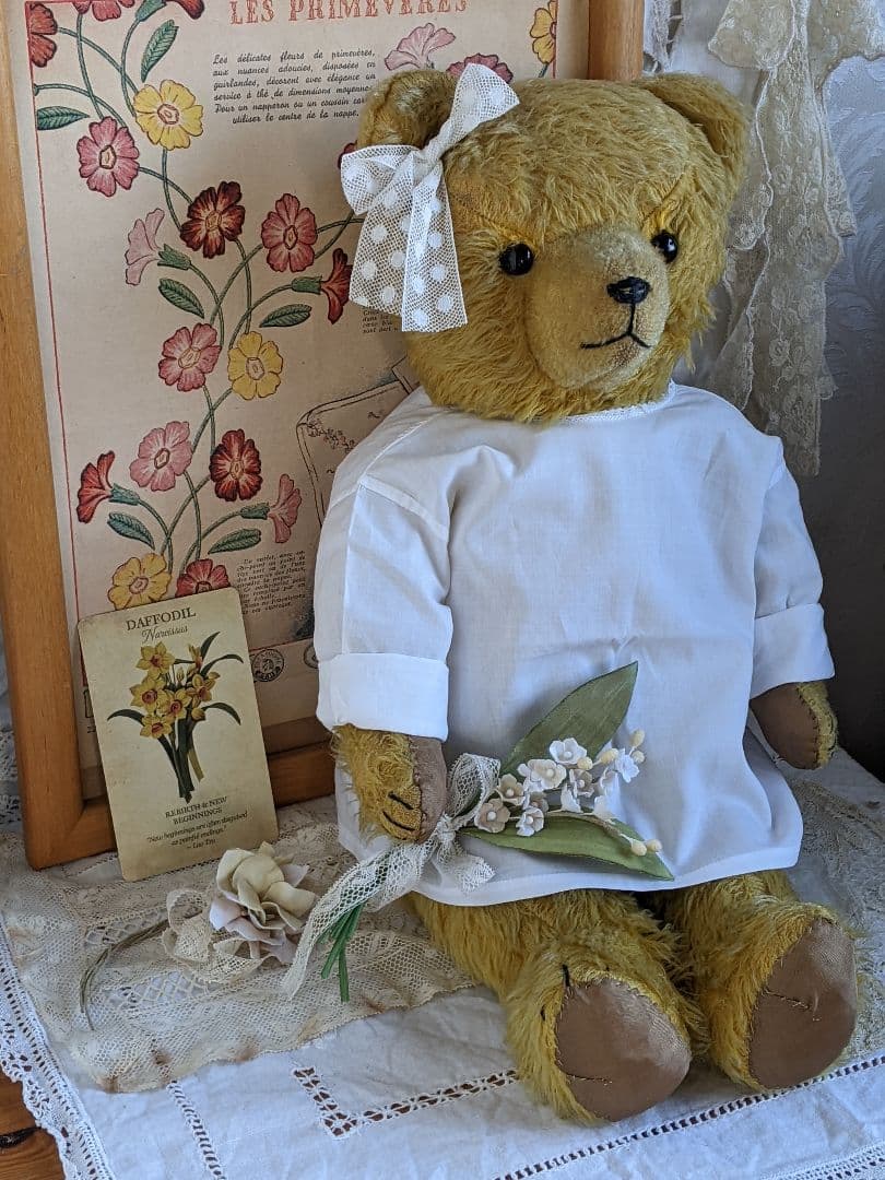 【n】アンティークベア　アンティークテディベア　ドイツ