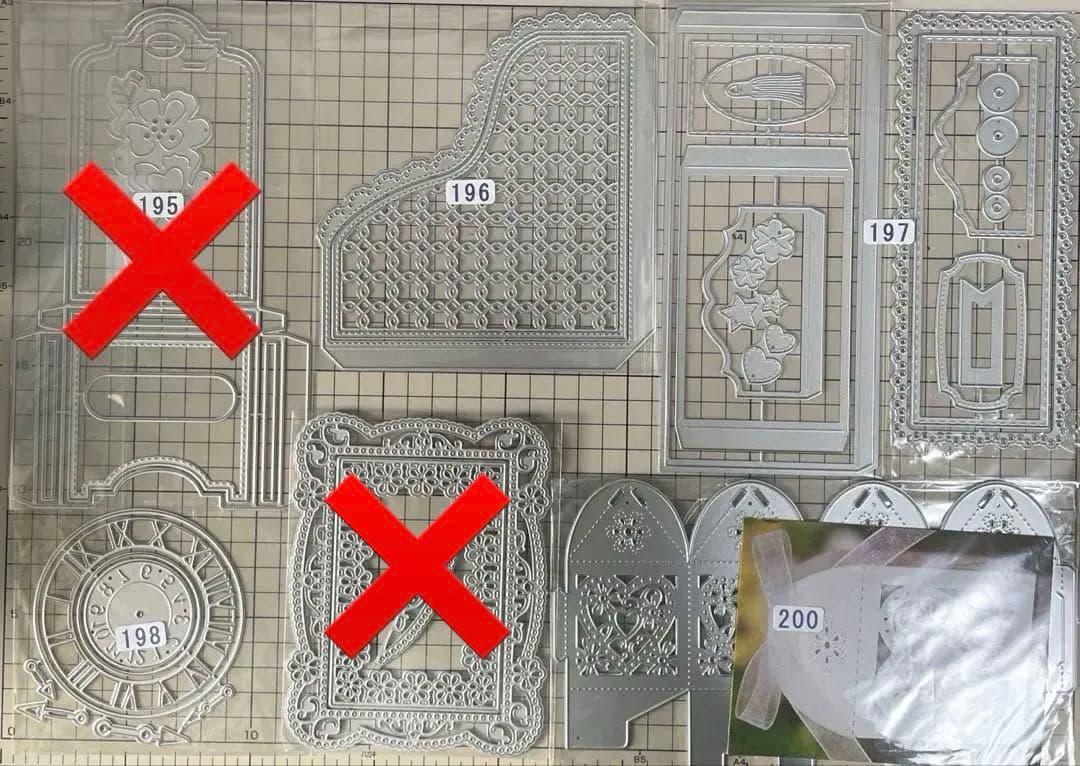 追加しました（お写真10枚目） 選べるカッティングダイ　500円均一