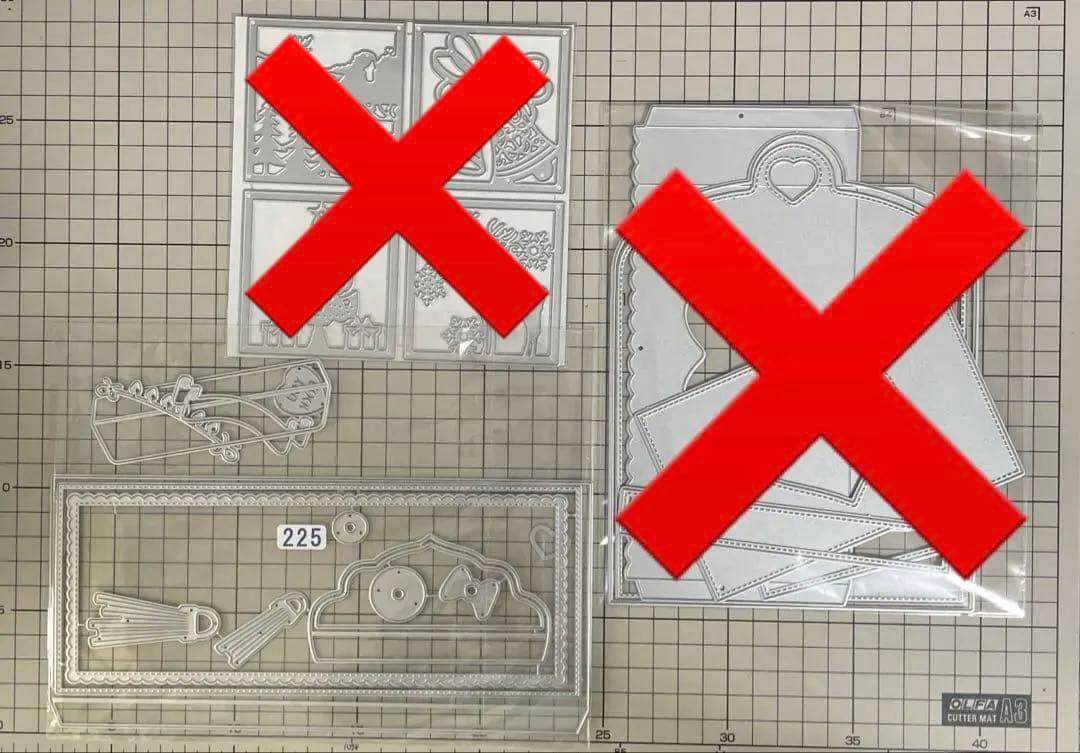 追加しました（お写真10枚目） 選べるカッティングダイ　500円均一