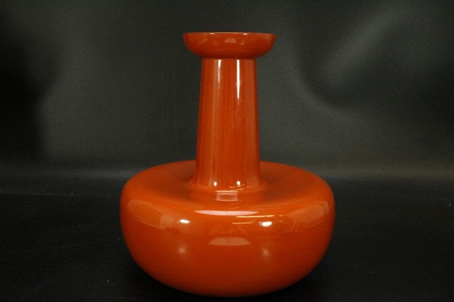 平安象彦作 根来 砧花生 美品 共箱(A815)