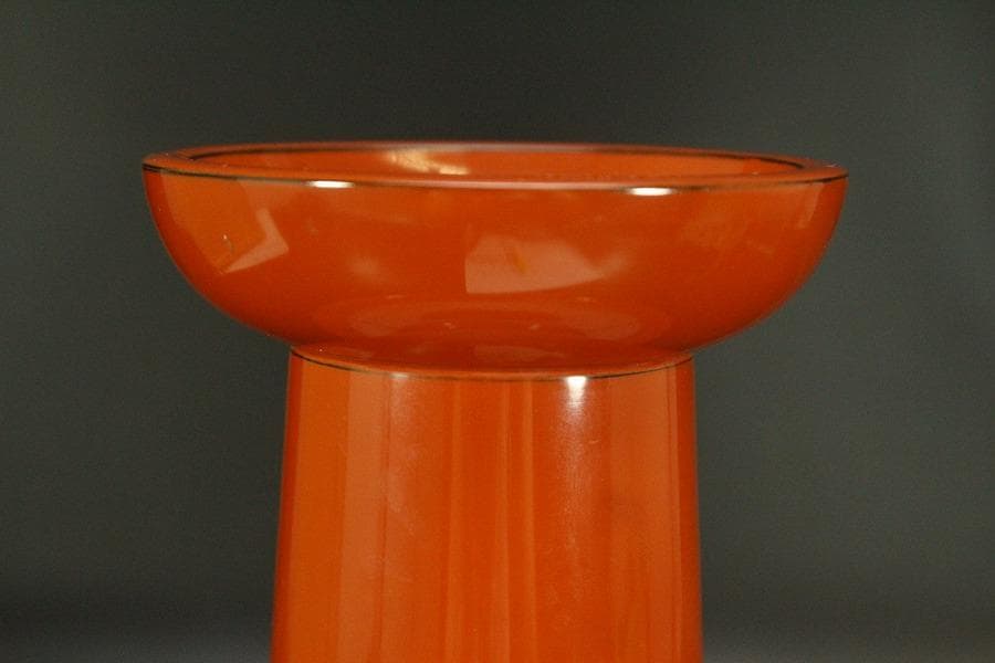 平安象彦作 根来 砧花生 美品 共箱(A815)