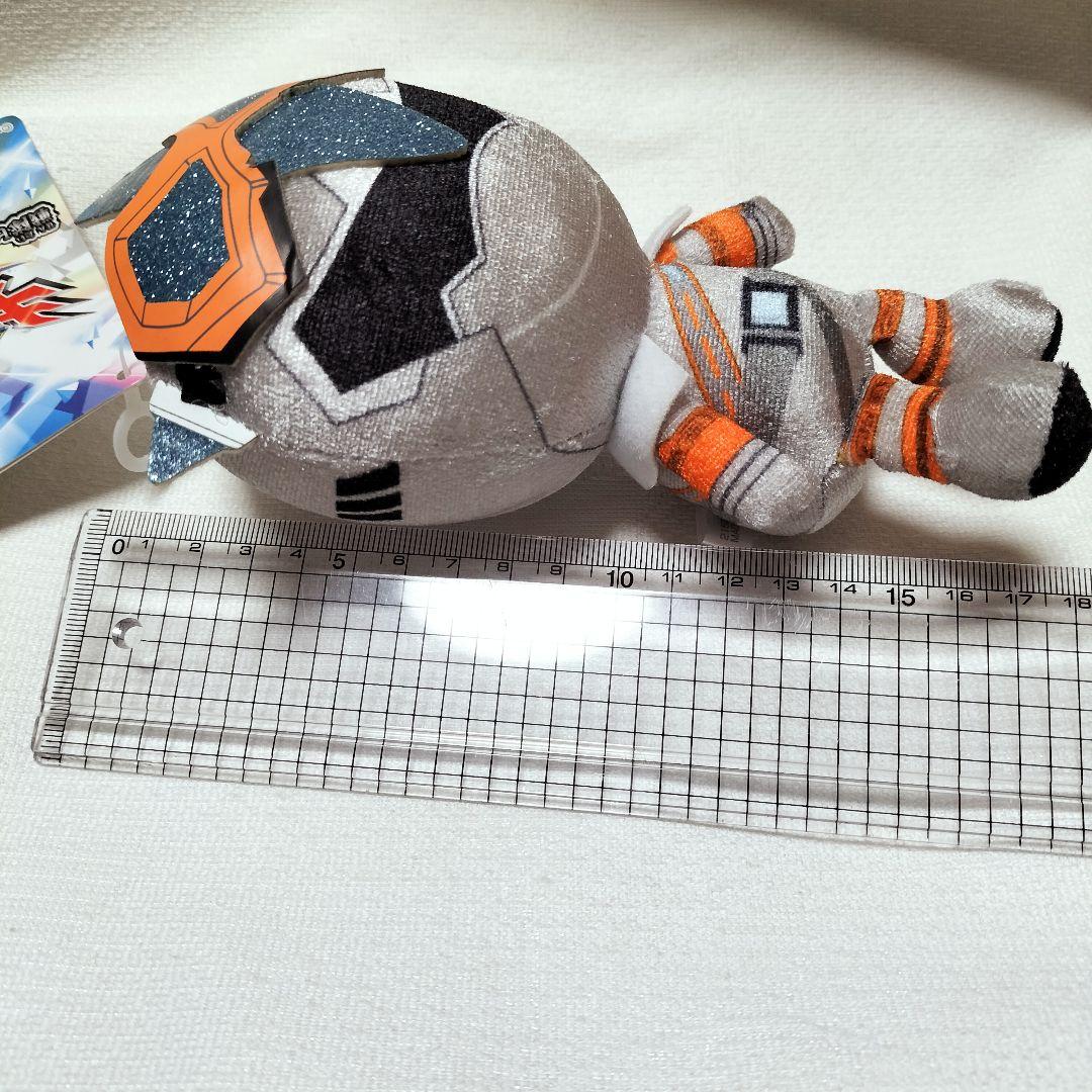 ぷ*！様 希少　魔進戦隊キラメイジャーぬいぐるみ　庄司浩平　キラメイシルバー