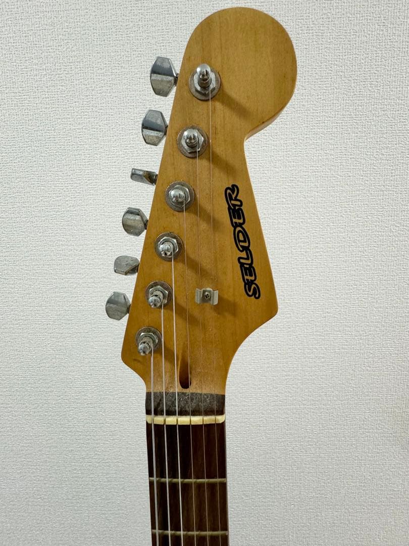 SELDER エレキギター ストラトキャスター スタンド付き