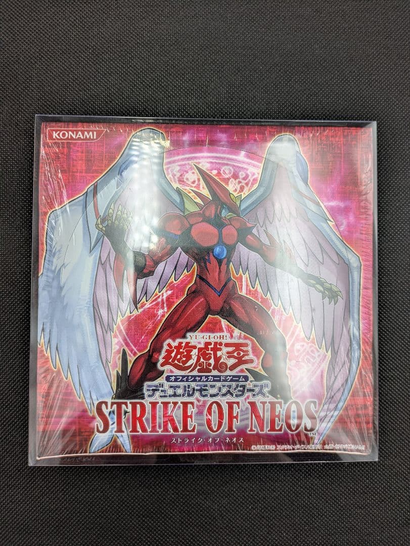 ストライクオブネオス　未開封box　シュリンク付き　遊戯王