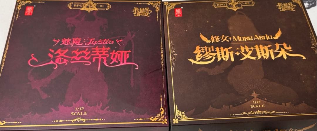 蝸之殻　サキュバス ラスティア 1/12シスターミューズ•エイスドー 1/12