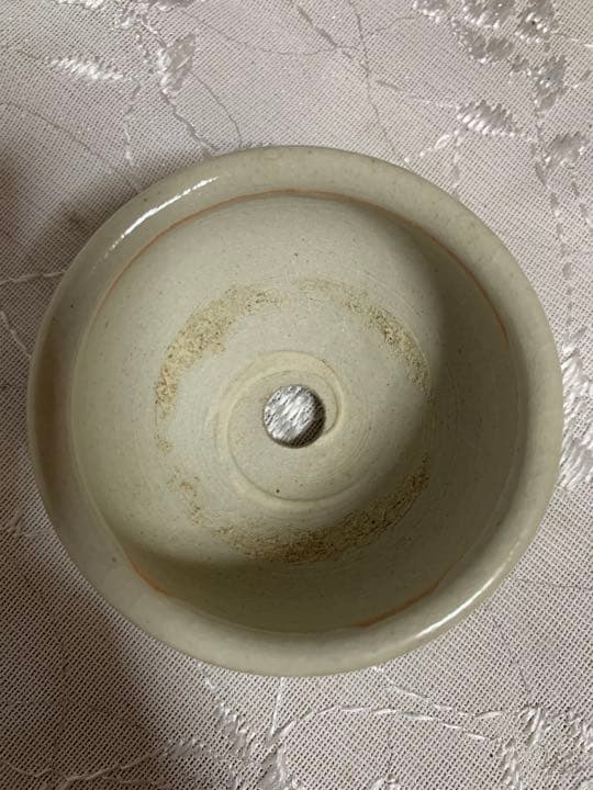 是好　ミニ盆栽鉢　丸　絵鉢