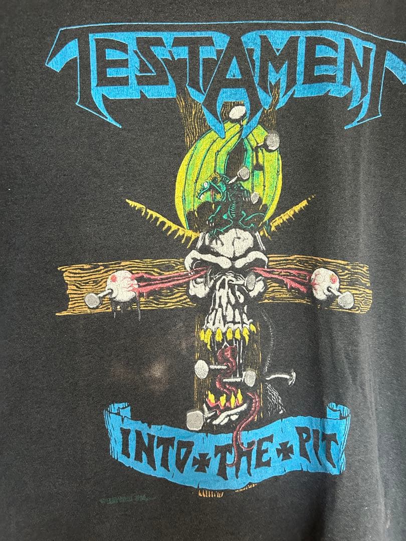 TESTAMENT 1989年ツアーTシャツ