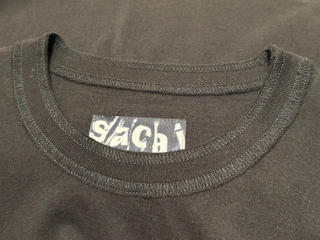 ♪送料無料★sacai × UNDERCOVER★名作★Tシャツ★黒★紙タグ付♪