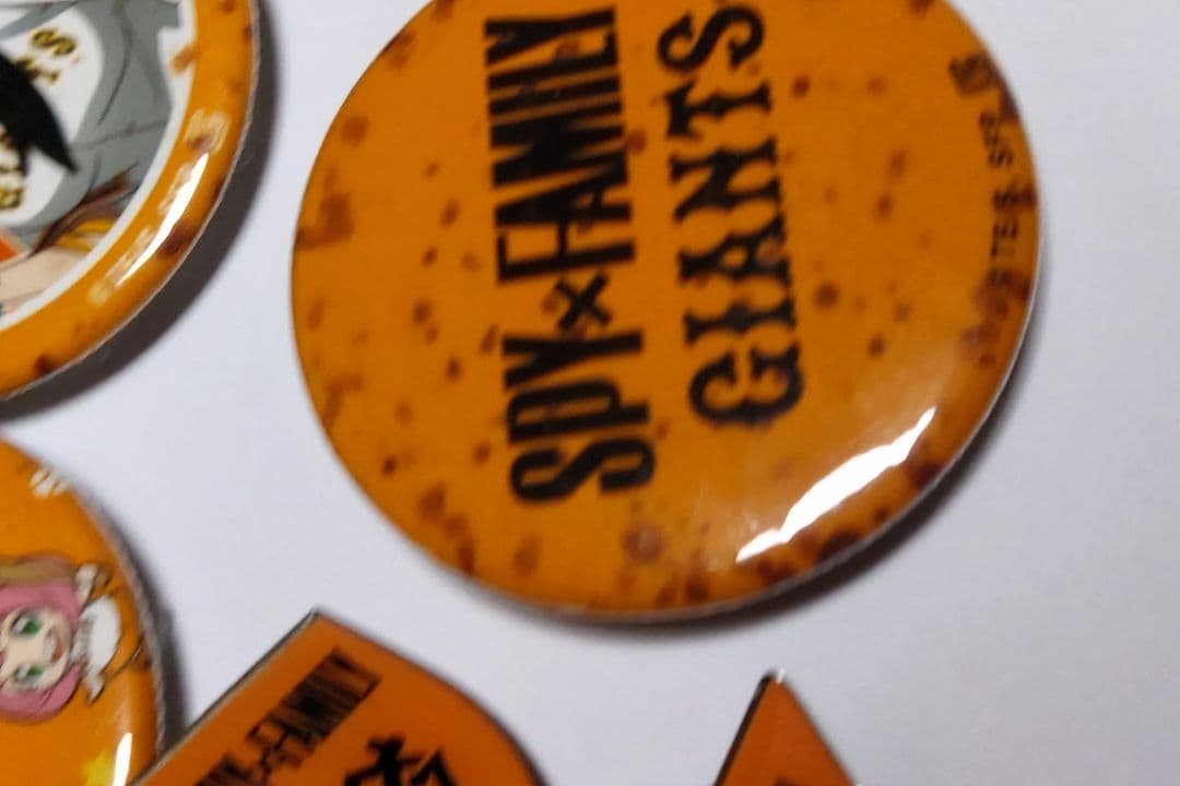 SPY×FAMILY×読売ジャイアンツ　缶バッジ