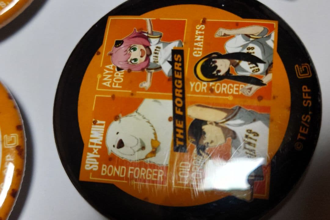 SPY×FAMILY×読売ジャイアンツ　缶バッジ
