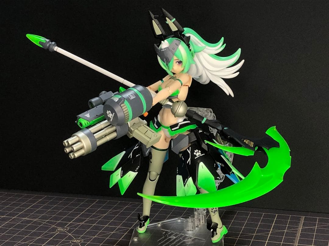 メガミデバイス・PUNI☆MOFUラン 塗装済完成品