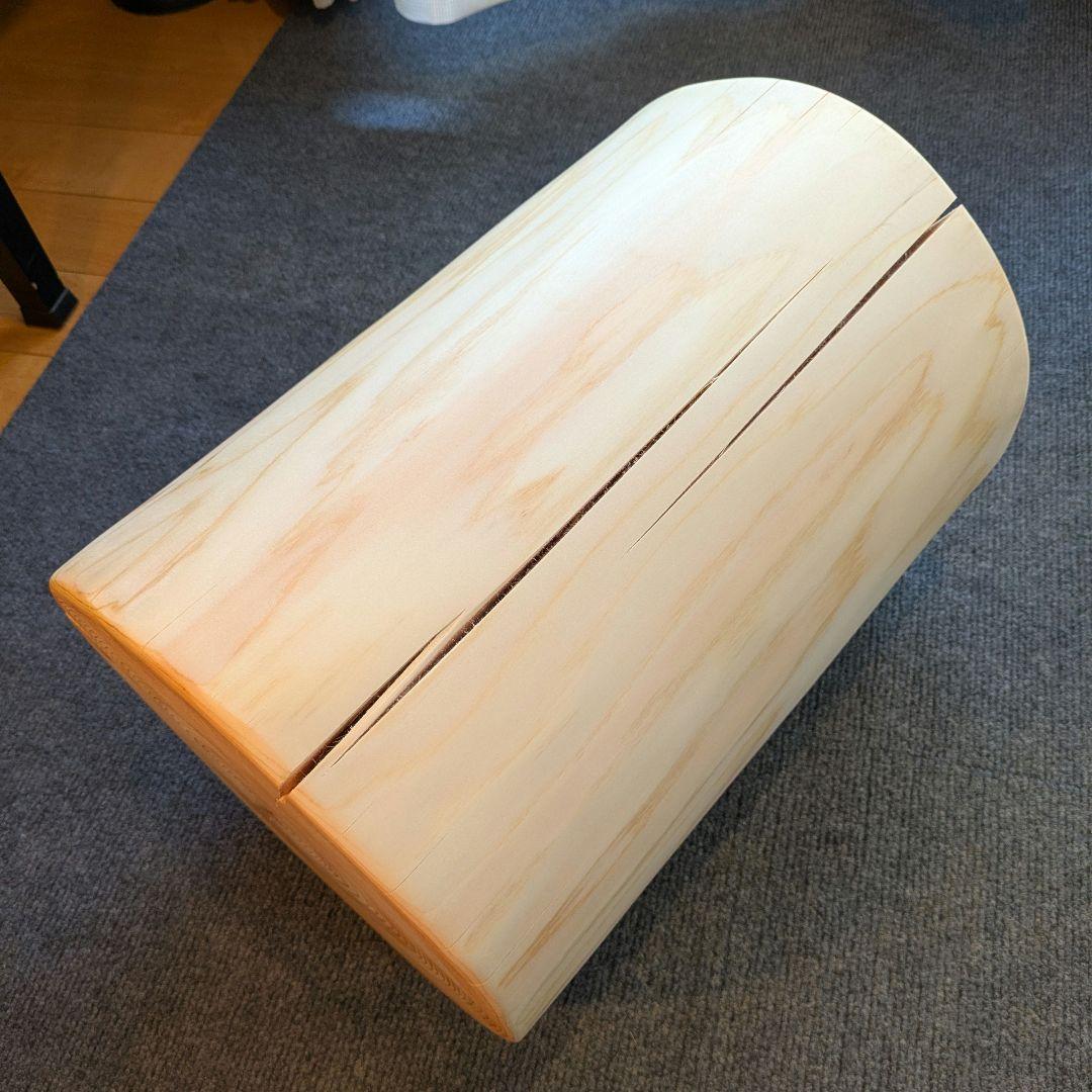 檜　切り株　丸太　椅子　スツール　 高さ約40.5㎝