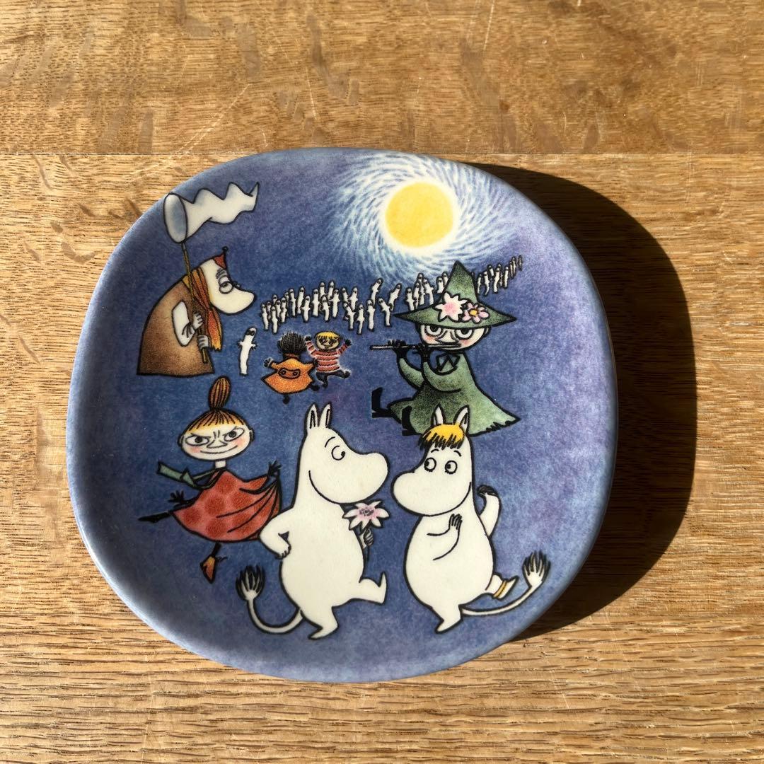 ARABIA ムーミンウォールプレート　ミーと