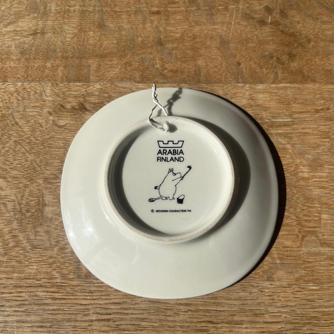ARABIA ムーミンウォールプレート　ミーと